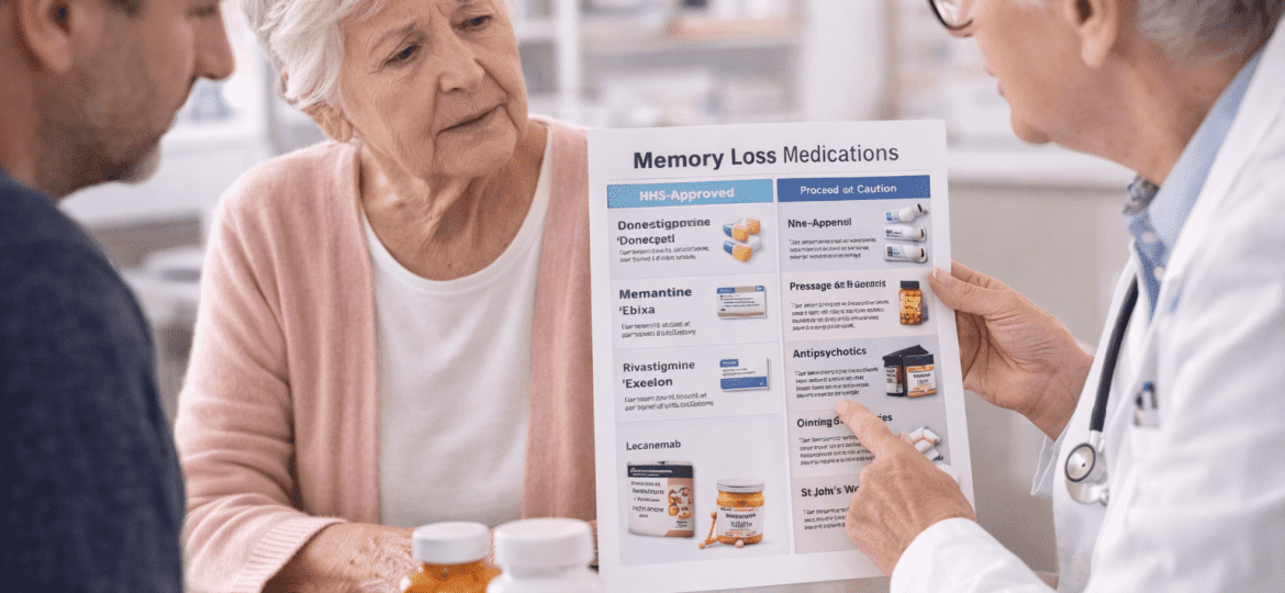 memory loss medications UK