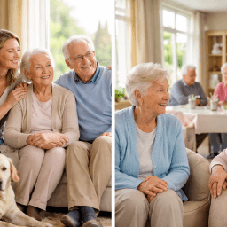 live-in care vs care homes Edinburgh